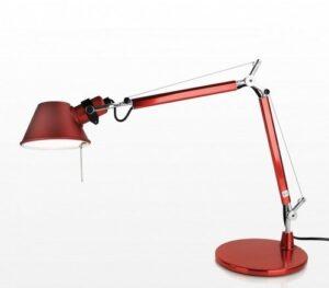 AR A011810 Stolní lampa TOLOMEO MICRO METAL RED 230V červená - ARTEMIDE