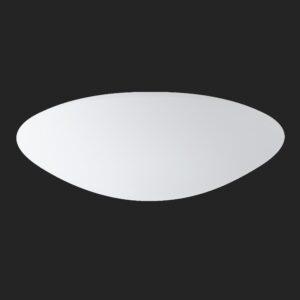 OS 42400 AURA 9 stropní/nástěnné skleněné svítidlo bílá IP43 3x75W E27 - OSMONT